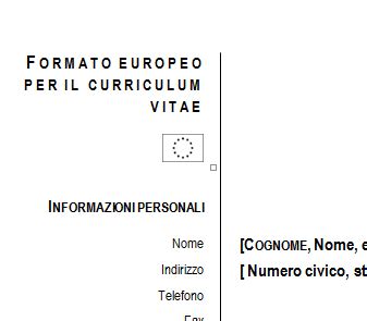 Datos curriculum vitae word